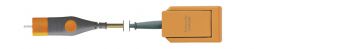 Cablu conectare electrod neutru de unica folosinta lungime 4.5 metri, compatibilitate BOWA, Erbe ICC, Valleylab